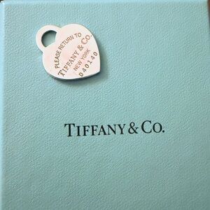 Tiffany & Co. Silver Heart Charm